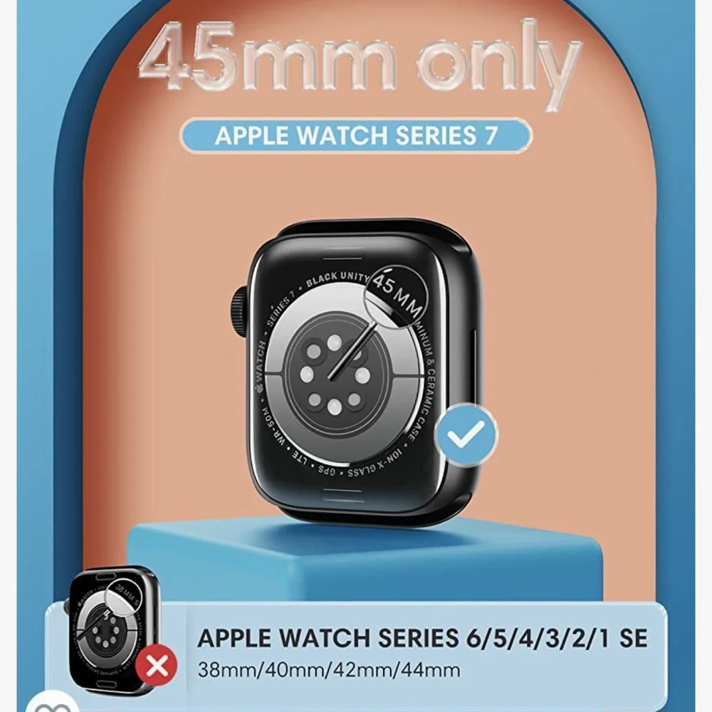 LK Sport Band Compatible for Apple Watch Band 45mm